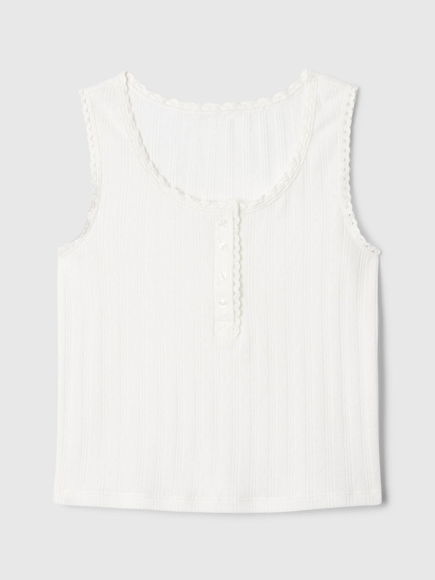 Kırık Beyaz Gap × Dôen Pointelle Atlet