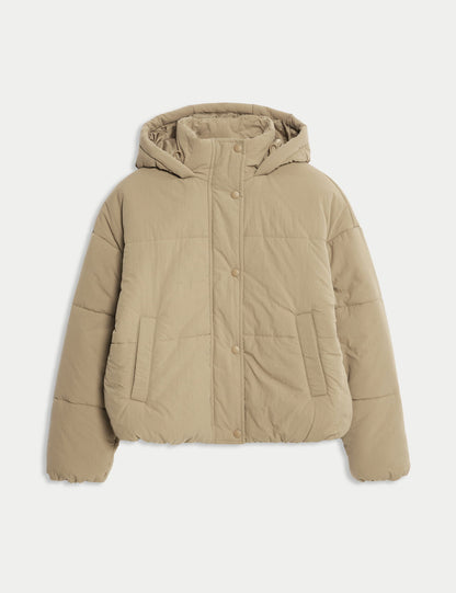 Thermowarmth:trade_mark: Kapüşonlu Şişme Mont