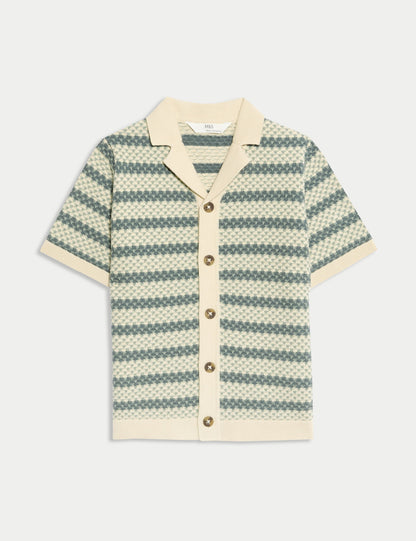 Knit Revere Shirt