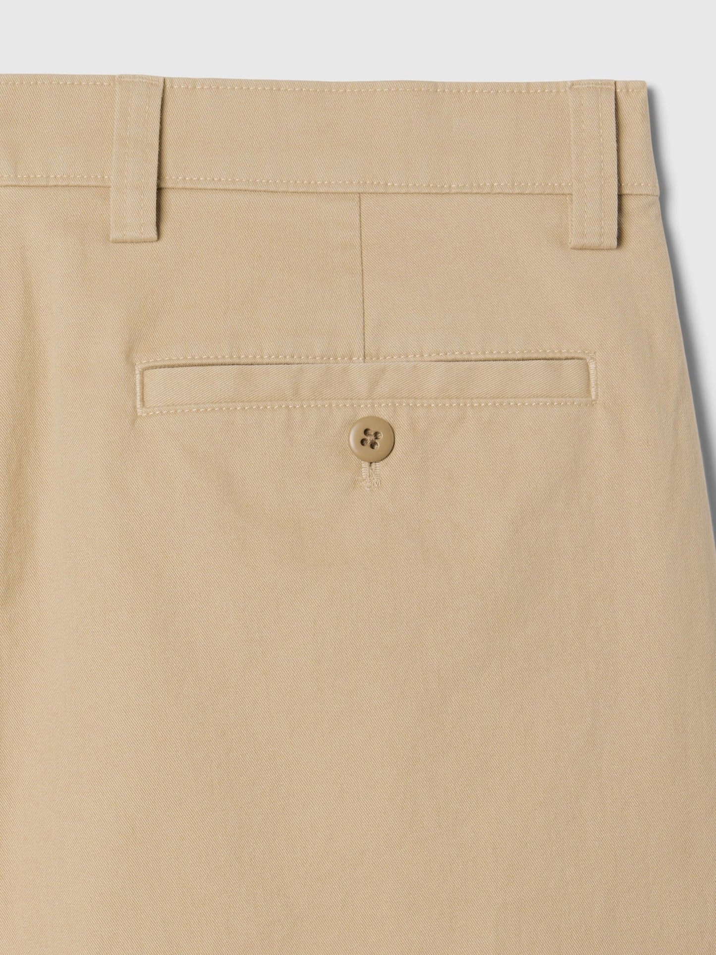 Bej Modern Pile Detaylı Baggy Fit Khaki Pantolon