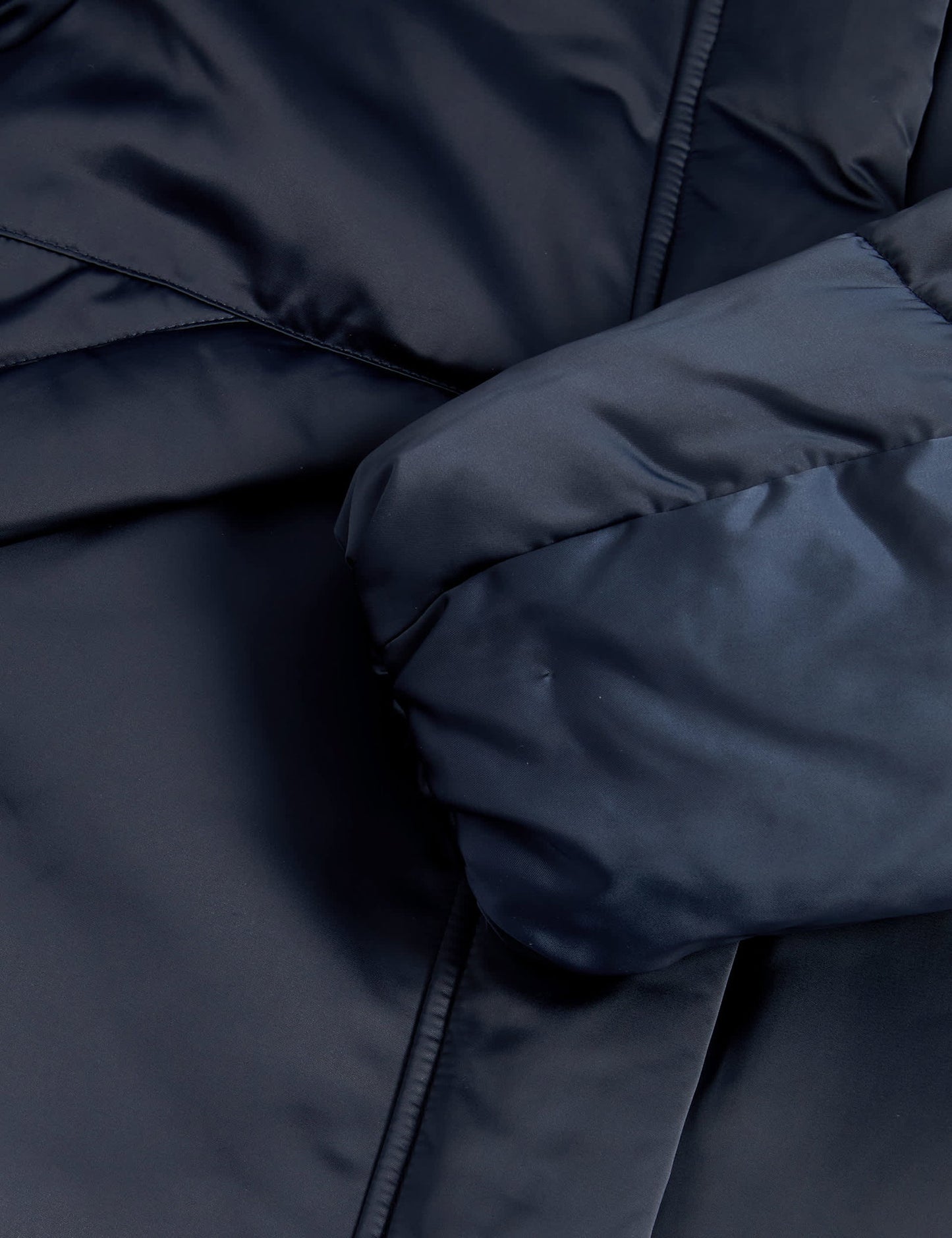 Saten Thermowarmth™ Puffer Mont