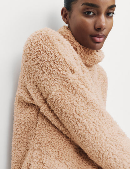 Yumuşak Teddy Sweatshirt
