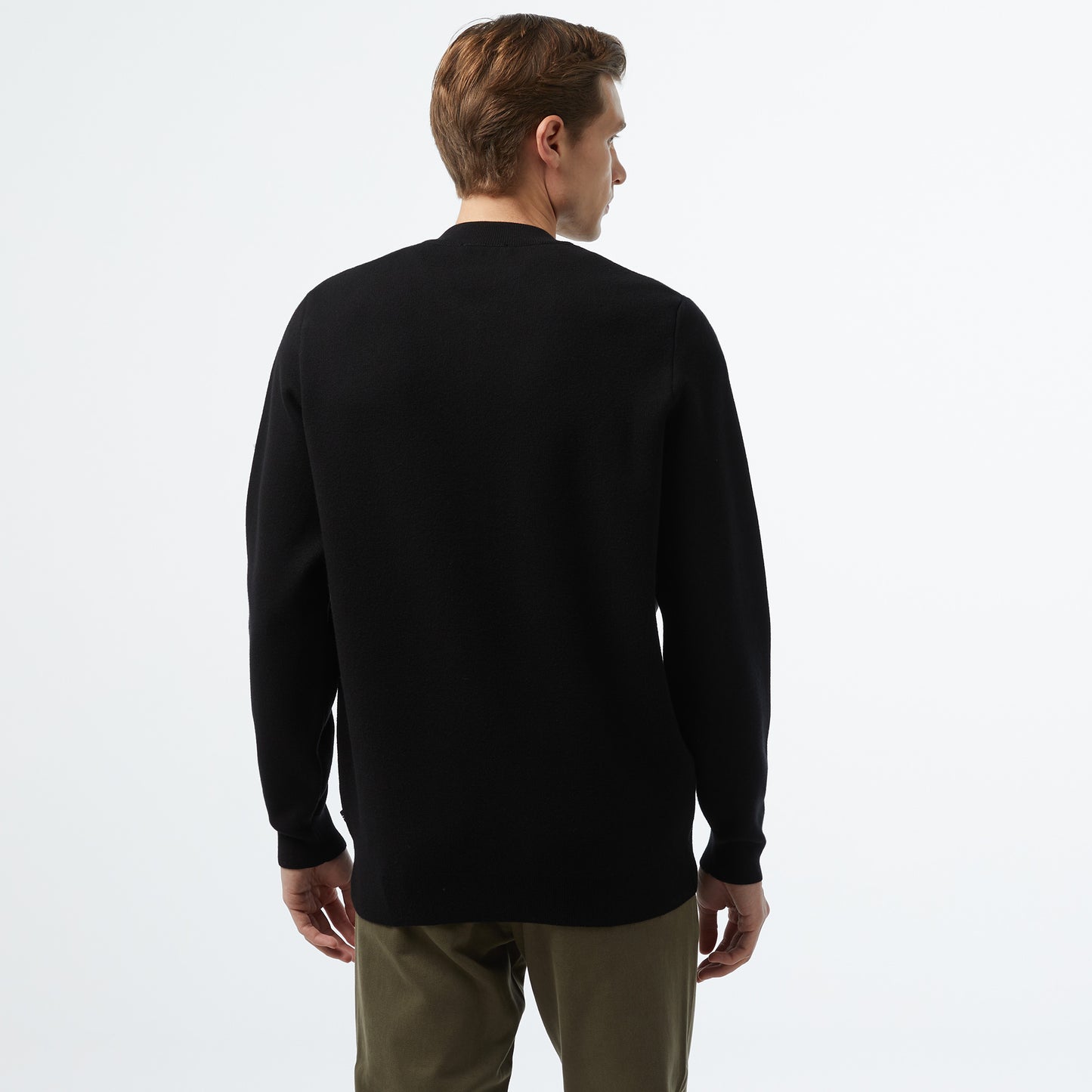 Nautica Erkek Siyah Regular Fit Hırka