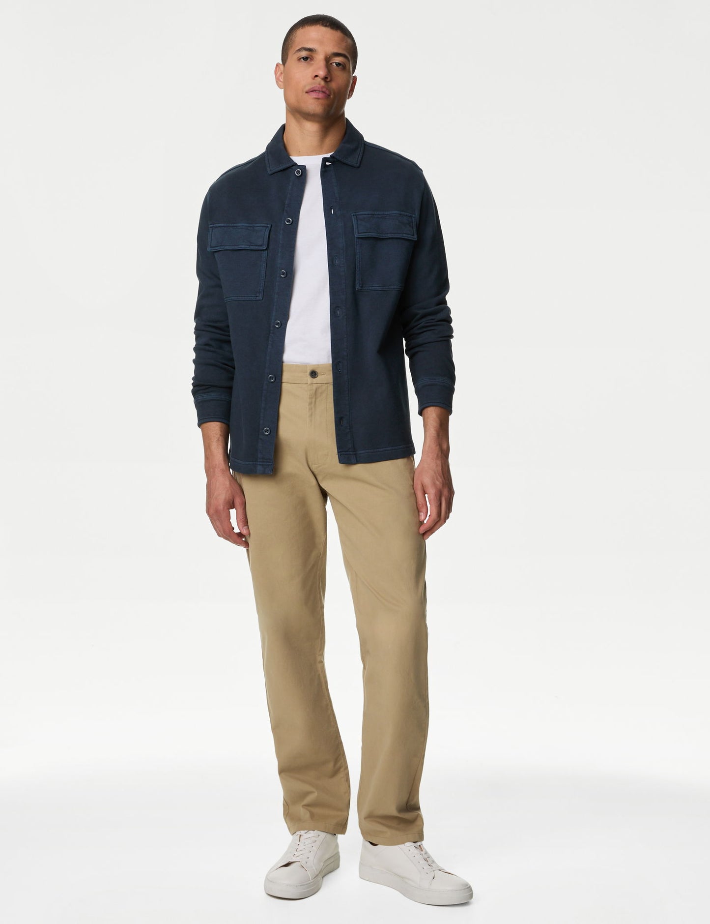 Loose Fit Chino Pantolon