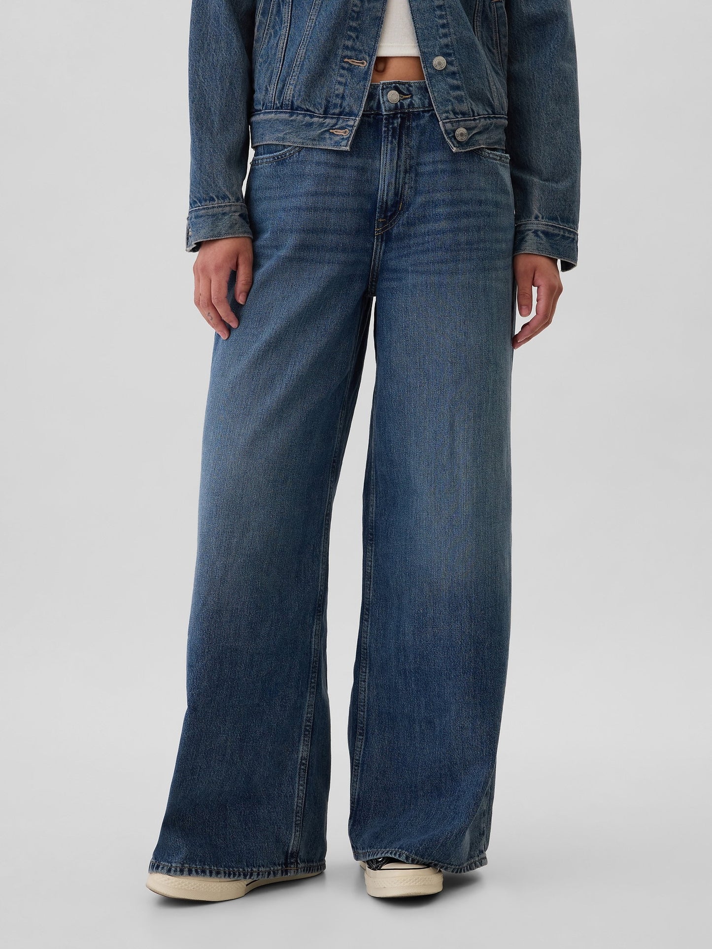 Mavi Mid Rise Supersoft Baggy Jean
