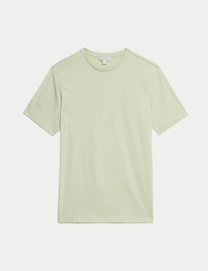 Pure Supima® Slim Fit Premium Pamuklu T-shirt