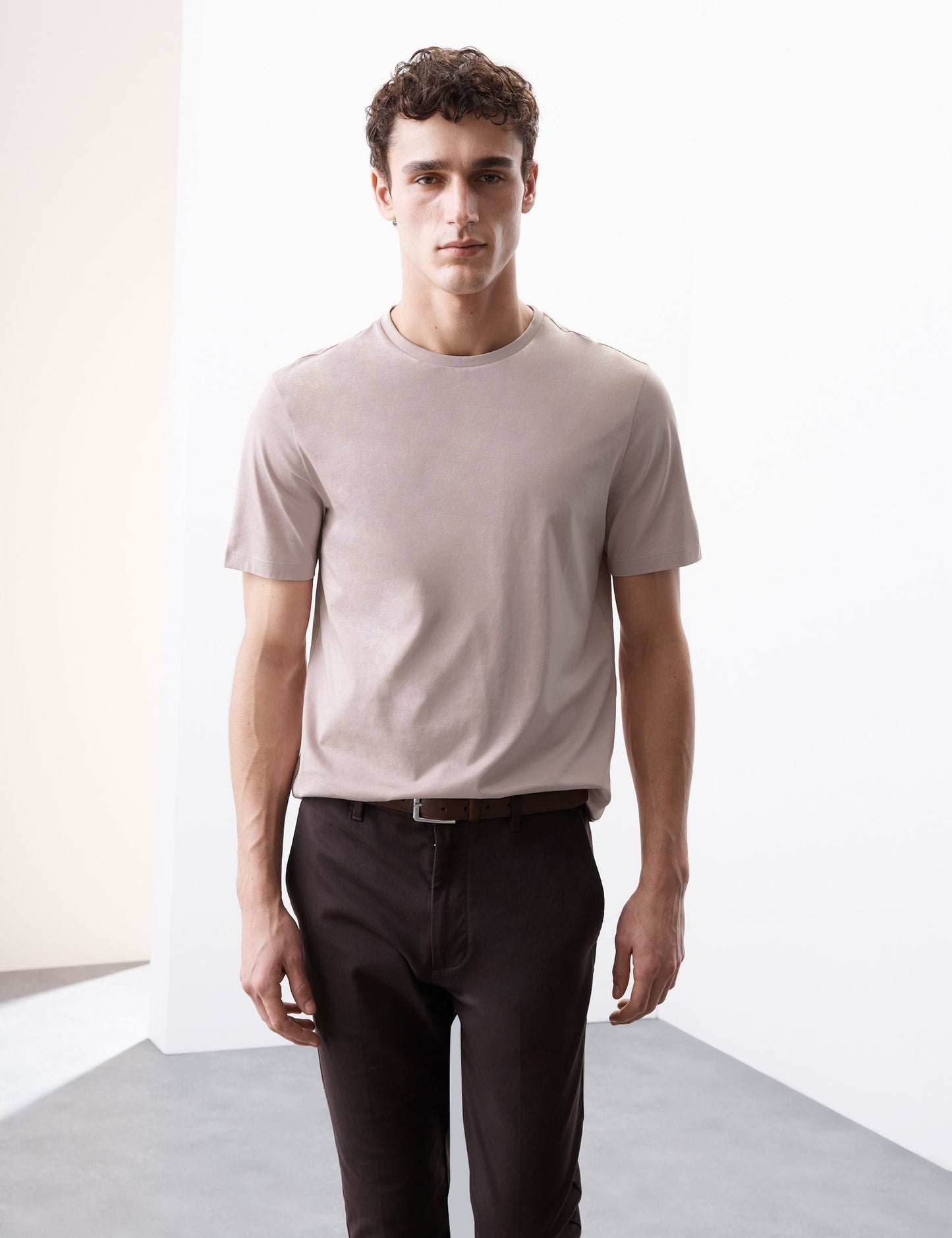Pure Supima® Slim Fit Premium Pamuklu T-shirt