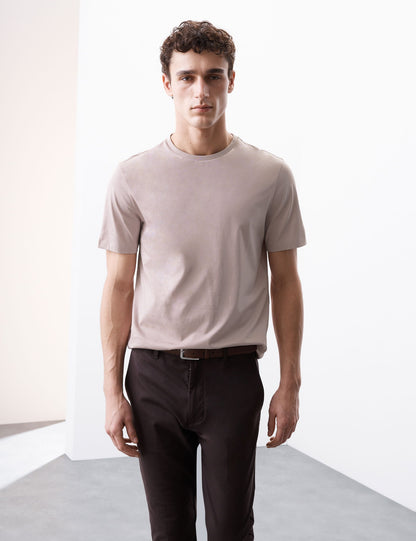 Pure Supima® Slim Fit Premium Pamuklu T-shirt