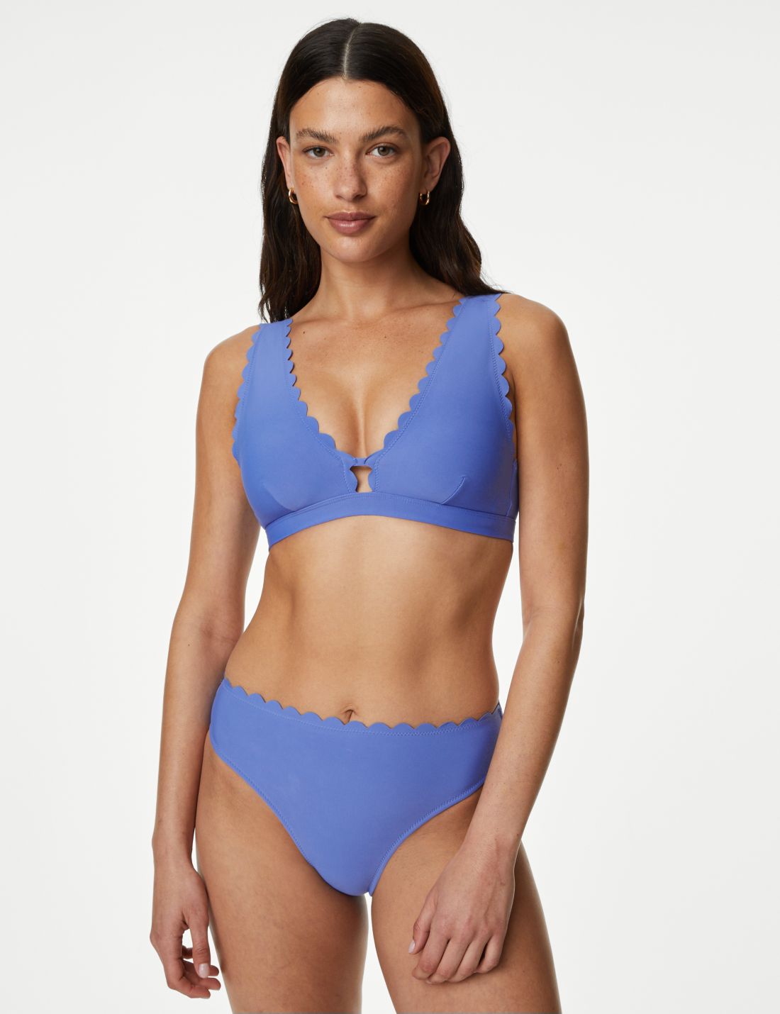 Regular Fit Destekli Bikini Üstü