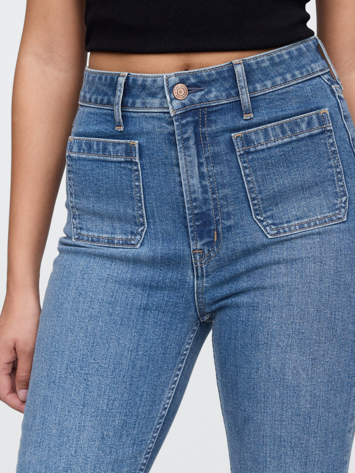 Mavi High Rise '70s Flare Curvy Jean Pantolon