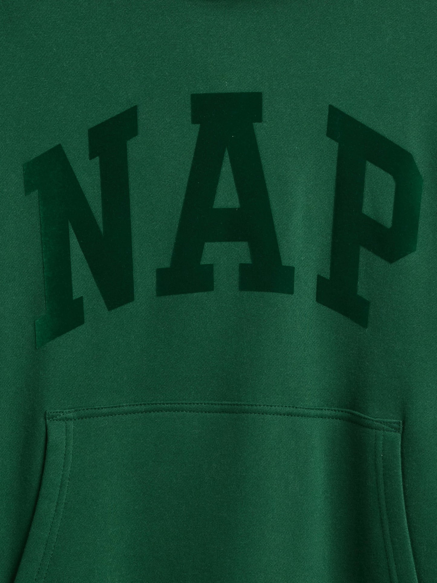Yeşil Vintagesoft Nap Logo Sweatshirt