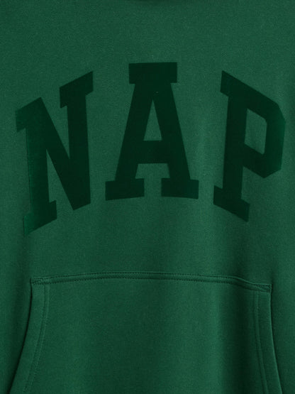 Yeşil Vintagesoft Nap Logo Sweatshirt