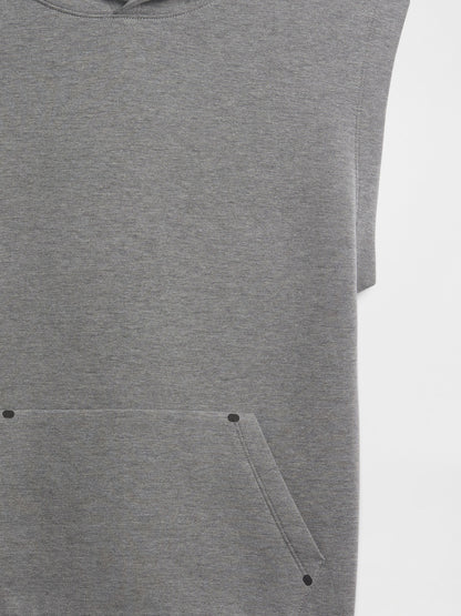 Gri Gapfit Relaxed Kolsuz Sweatshirt