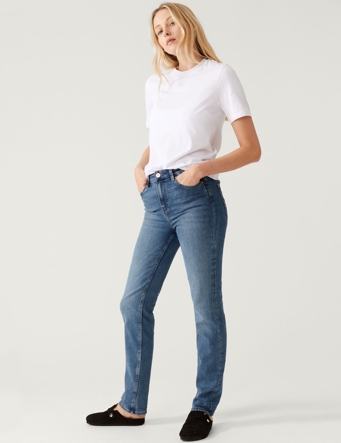 Sienna Straight Leg Jean Pantolon