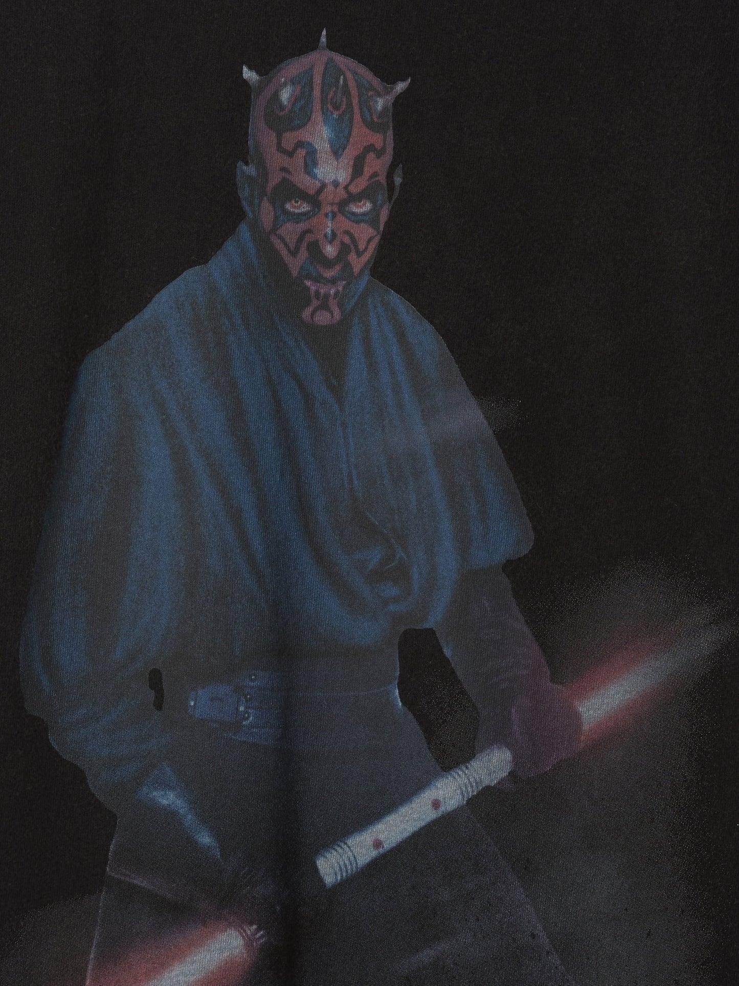 Siyah Star Wars Grafikli T-shirt