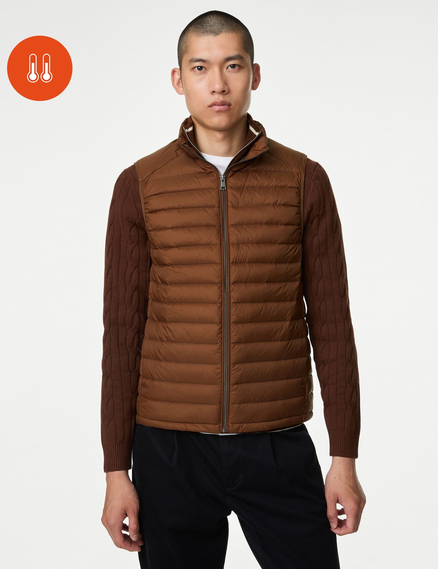 Stormwear™ Feather And Down Puffer Şişme Yelek