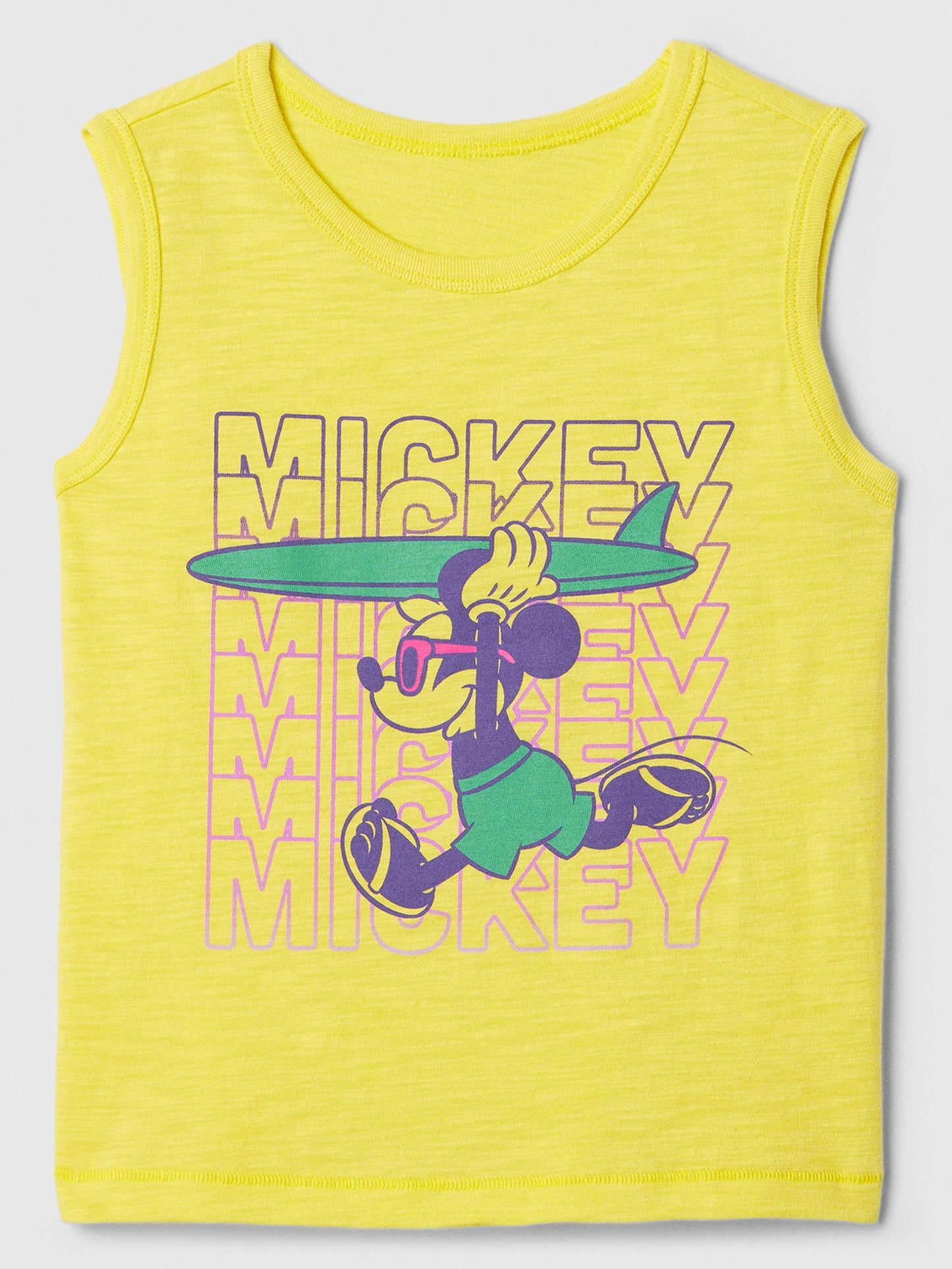 Sarı Disney Mickey Mouse Grafikli Atlet
