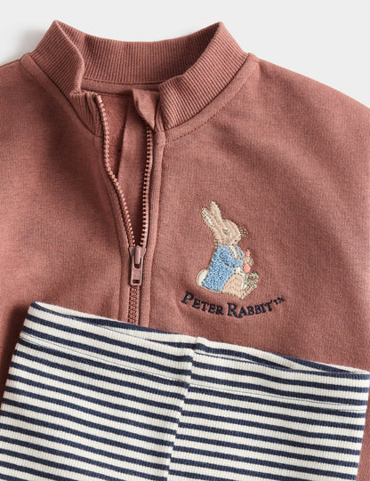 Peter Rabbit™ Pamuklu Bebek Eşofman Takımı