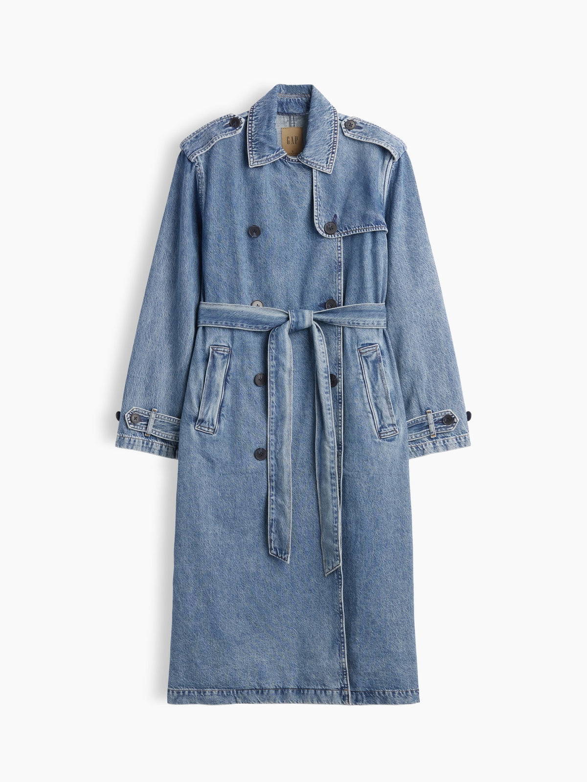 Mavi Longline Icon Denim Trençkot