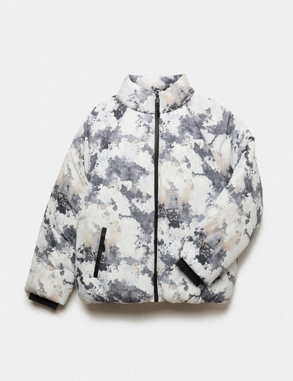Stormwear Kamuflaj Desenli Kapitone Mont