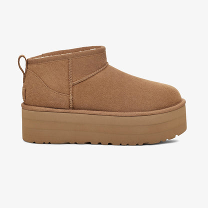 Ugg Classic Ultra Mini Platform Kadın Krem Bot