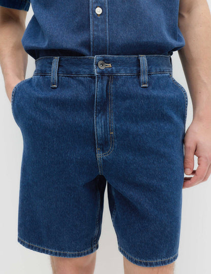 Pamuklu Denim Şort