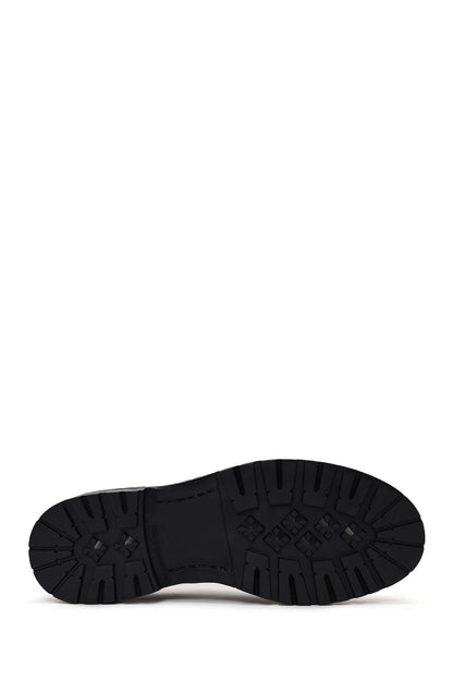 Derimod Black Erkek Siyah Bağcıklı Deri Casual Ayakkabı