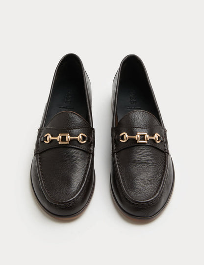 Deri Detaylı Loafer