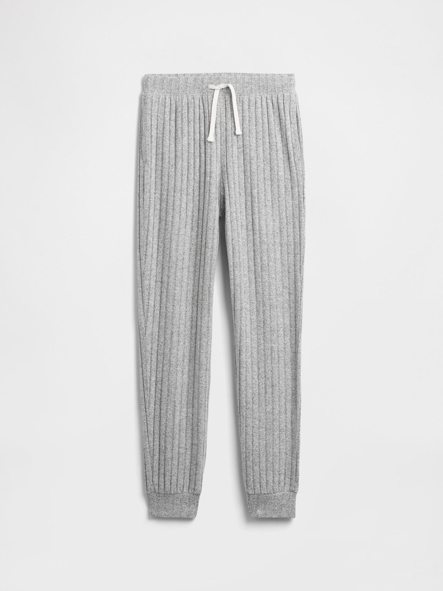 Gri Relaxed Cozy-rib Jogger Eşofman Altı