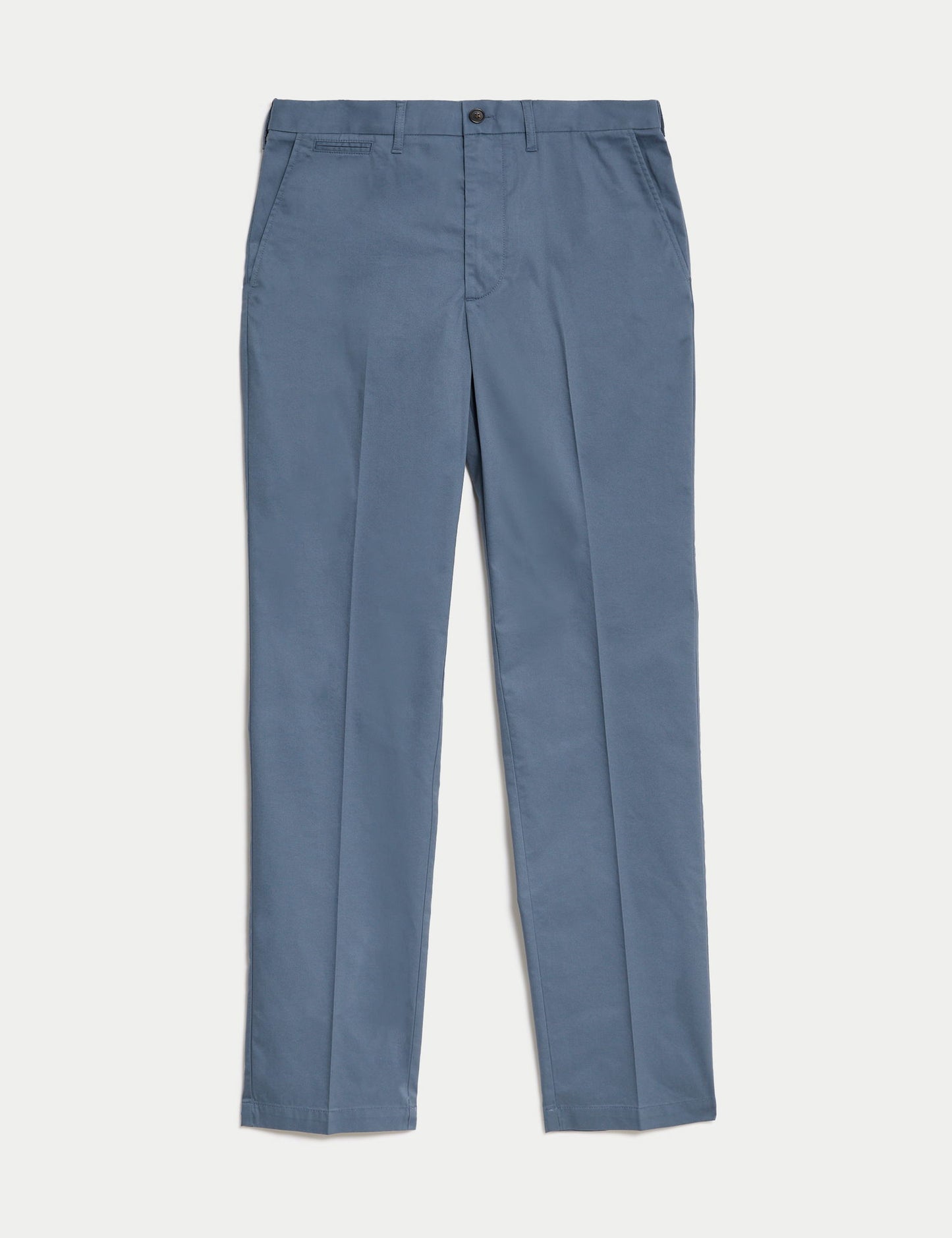 Regular Fit Hafif Dokulu Chino Pantolon