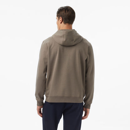 Nautica Erkek Kahverengi Classic Fit Kapüşonlu Sweatshirt