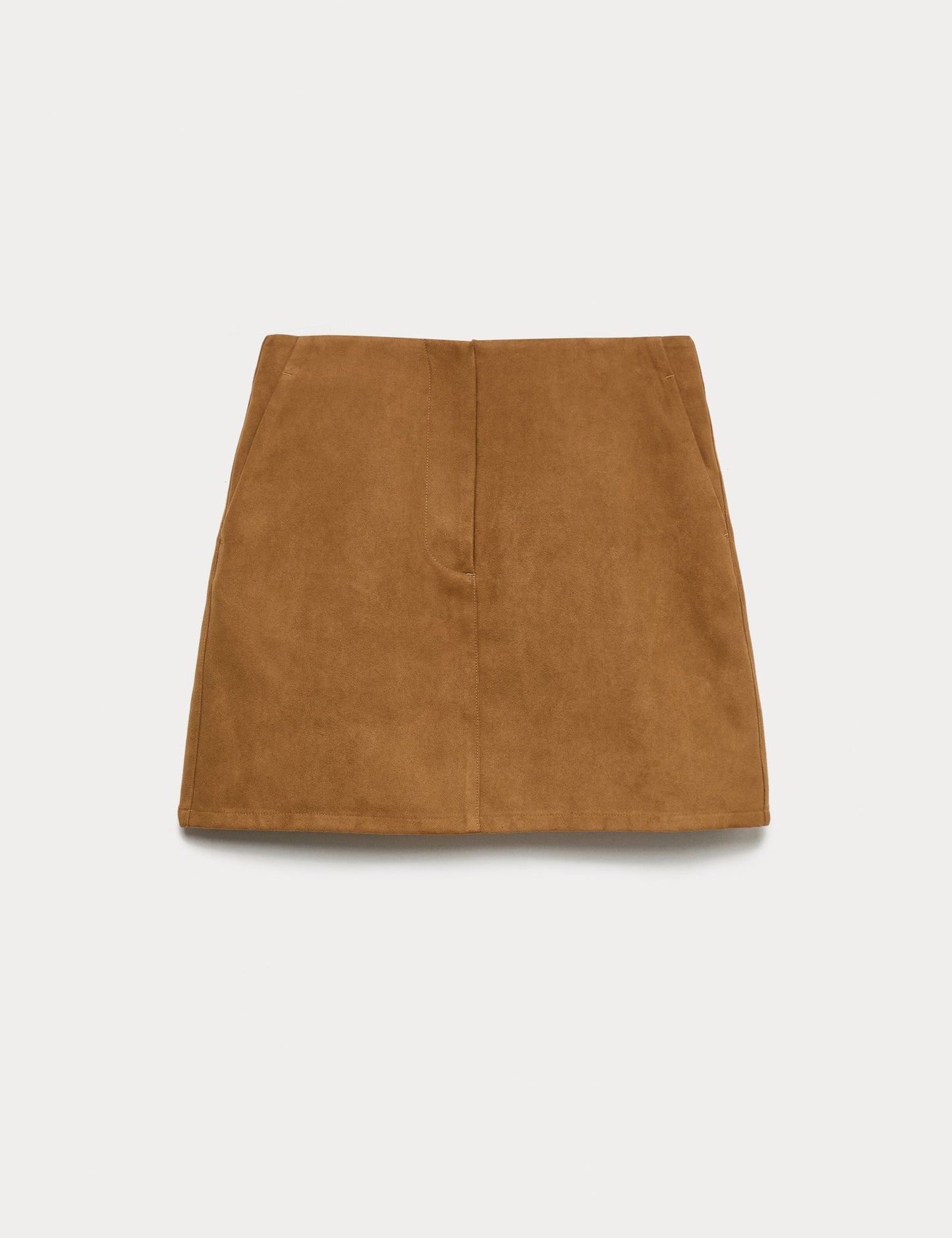 Süet Mini Etek
