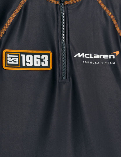 Mclaren Lisanslı Fermuarlı Deniz Tişörtü (6–16 Yaş)