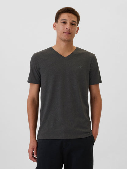 Siyah Gap Logo Everyday Soft T-shirt