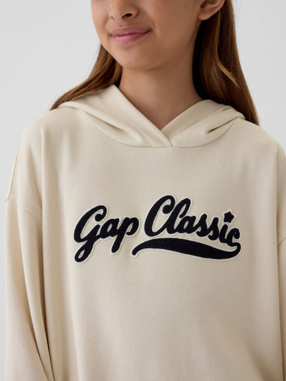Bej Vintage Soft Gap Logo Sweatshirt Elbise