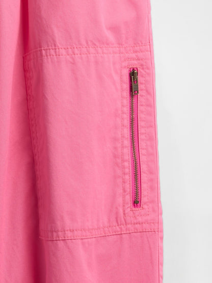 Pembe Barrel Pantolon