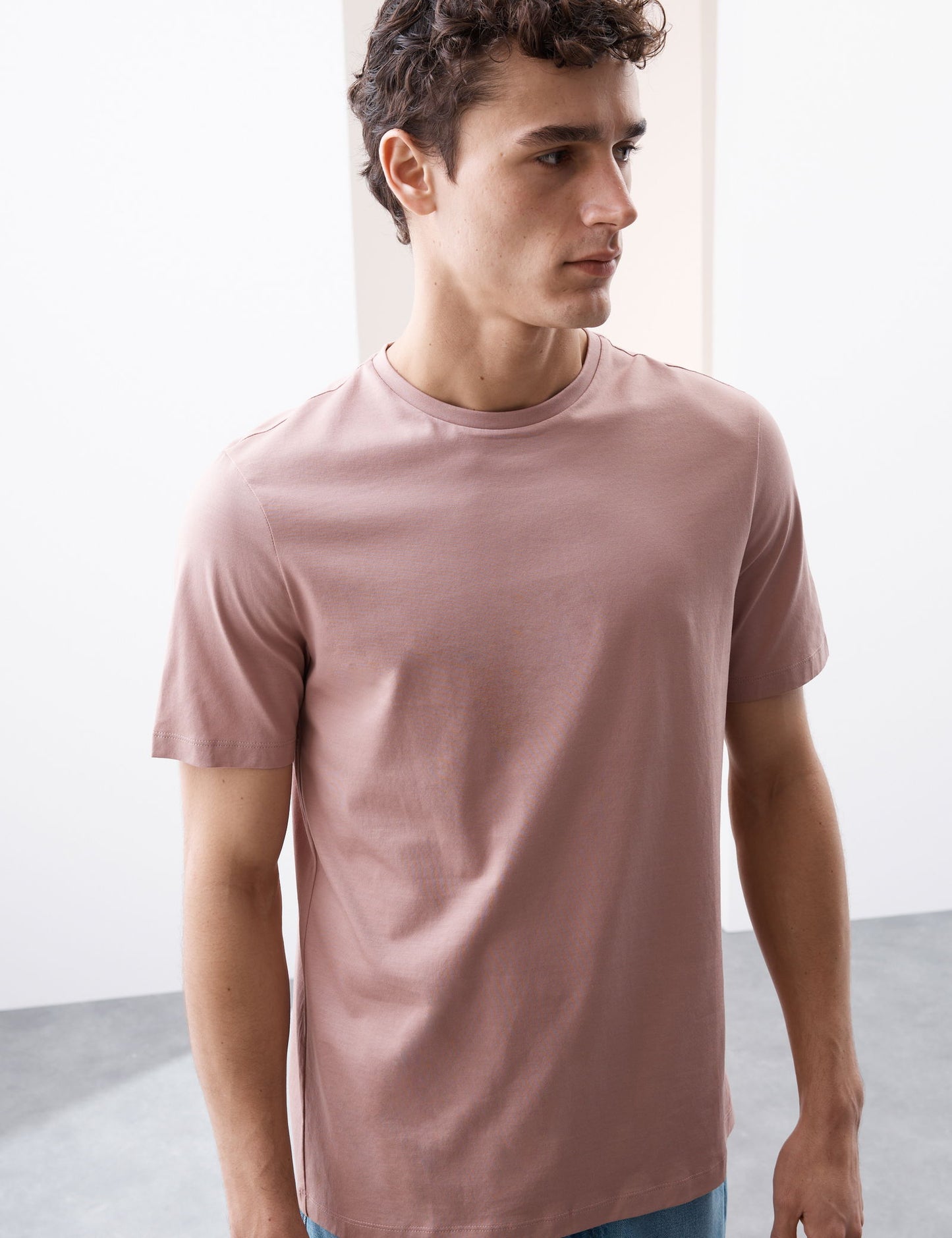 Pure Supima® Slim Fit Premium Pamuklu T-shirt