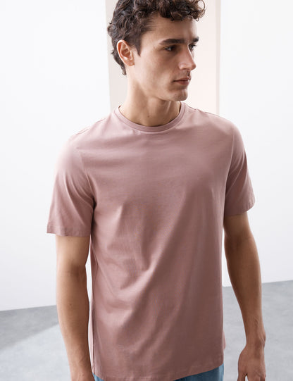 Pure Supima® Slim Fit Premium Pamuklu T-shirt