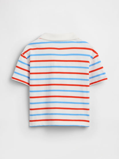 Beyaz Brannan Bear Polo T-shirt