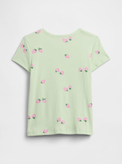 Açık Yeşil Ribana T-shirt