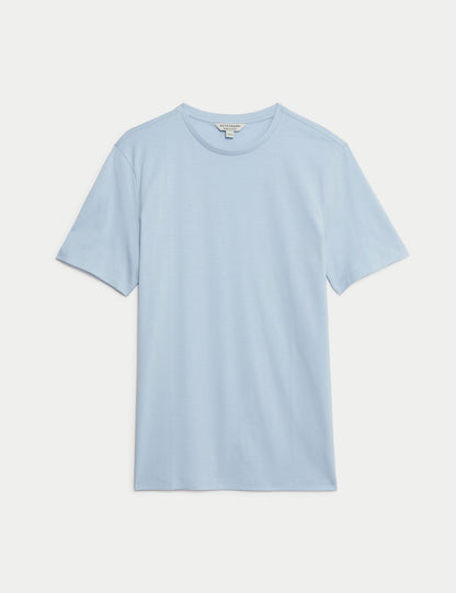 Pure Supima® Slim Fit Premium Pamuklu T-shirt
