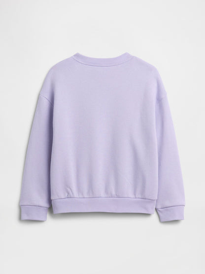 Mor Gap × Disney Minnie Mouse Grafik Sweatshirt