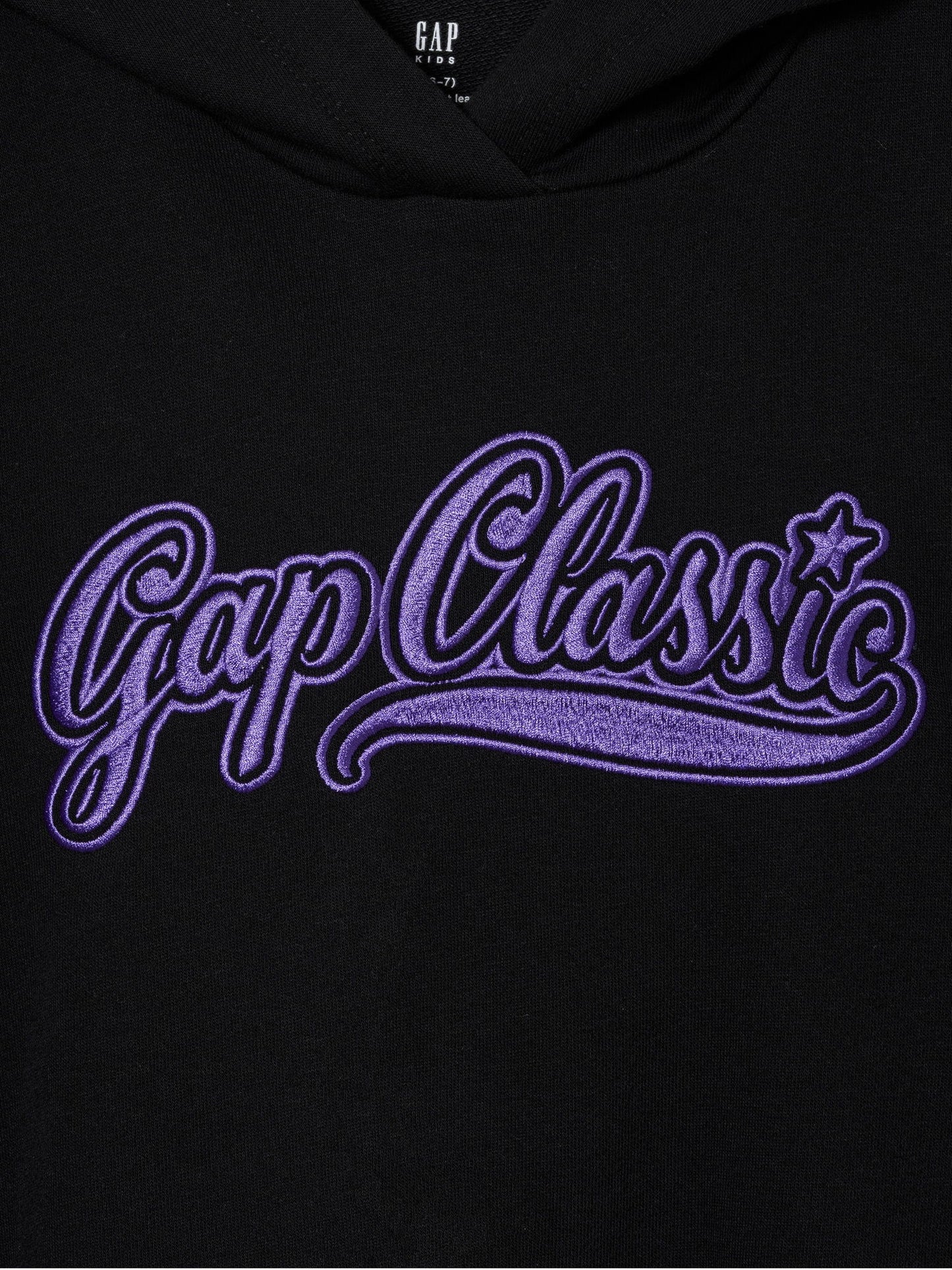 Siyah Vintagesoft Oversized Gap Logo Sweatshirt Elbise