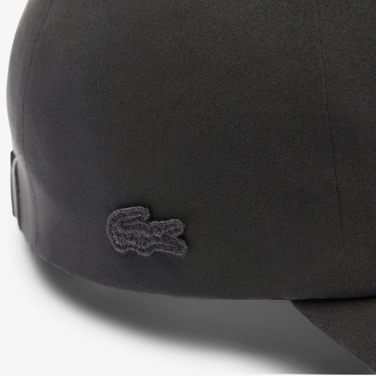 Lacoste Unisex Baskılı Siyah Şapka