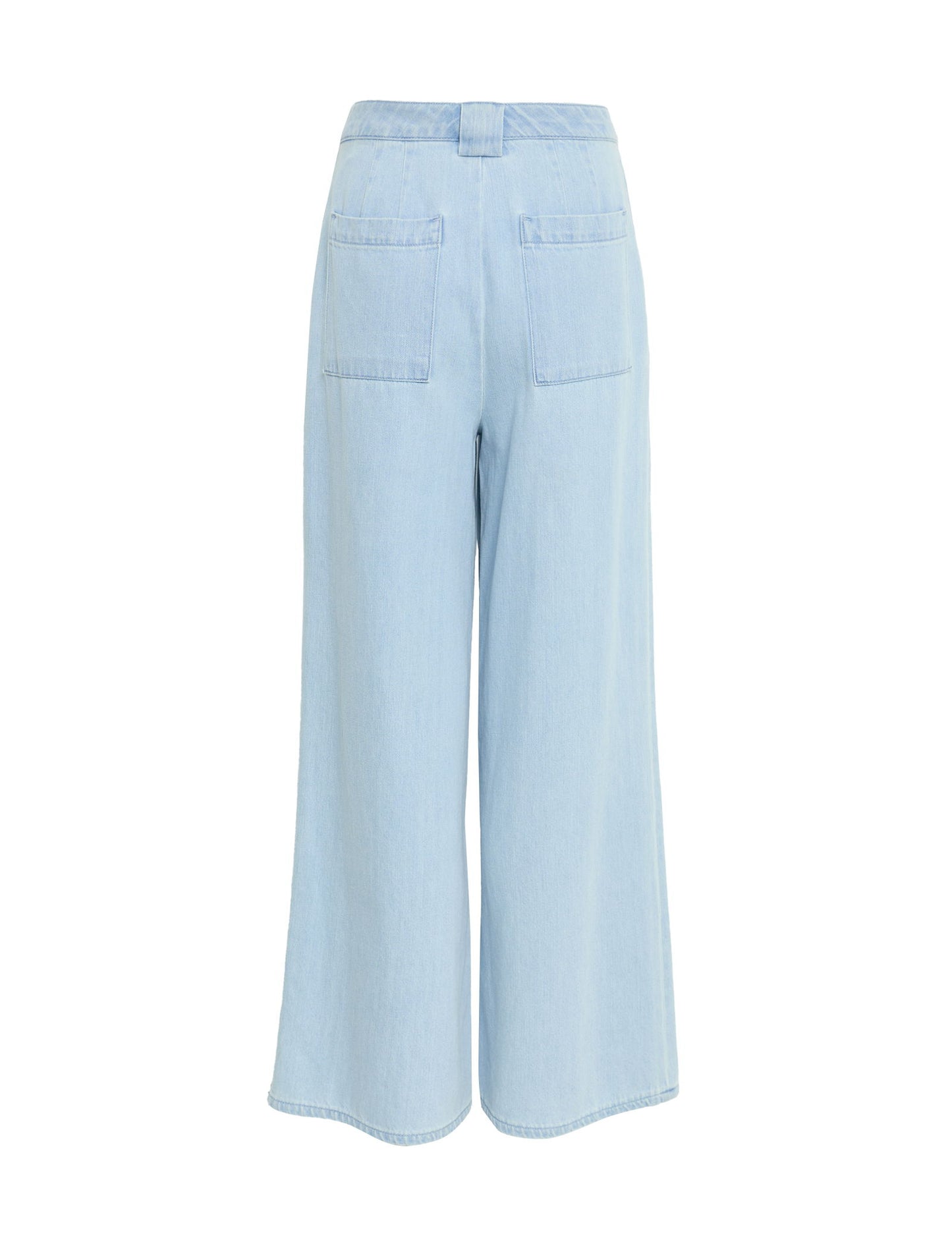 Yüksek Bel Tailored Wide Leg Jean