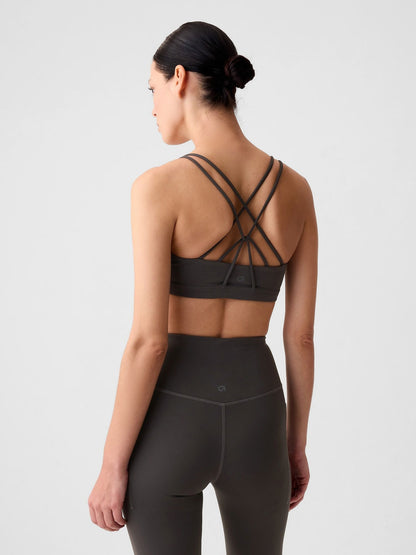 Koyu Gri Gapfit Power Medium Impact Sporcu Sütyeni