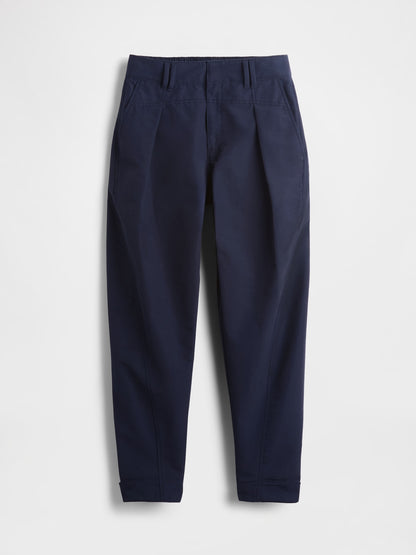 Lacivert Gapstudio High Rise Barrel Pantolon