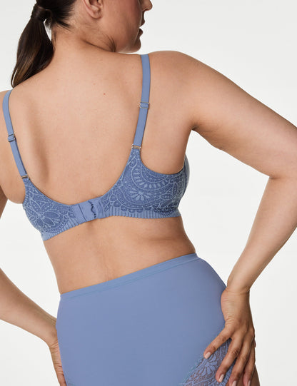 Body Soft:trade_mark: Dantel Detaylı Balensiz Pamuklu Ameliyat Sonrası Sütyeni