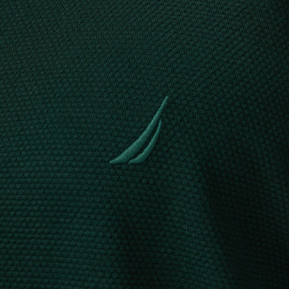 Nautica Erkek Yeşil Classic Fit Uzun Kollu Polo Yaka T-shirt
