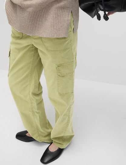 Liyosel Kargo Orta Bel Straight Fit Pantolon